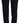 AGLINI Black High Waist Polyester Women Straight Pants