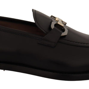 Salvatore Ferragamo Mocasines Gancio Bit Suave De Cuero Negro