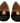 Salvatore Ferragamo Beige and Black Nappa Leather Ballet Flat Shoes