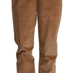 Dolce &amp; Gabbana Chic High-Waisted Corduroy Skinny Pants