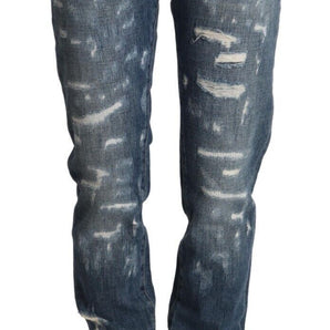 Dolce & Gabbana Elegant Skinny Denim Jeans for the Modern Woman