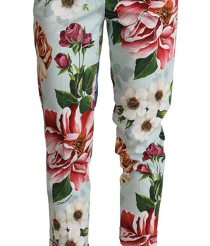 Dolce &amp; Gabbana eleva tu elegancia con pantalones cónicos florales