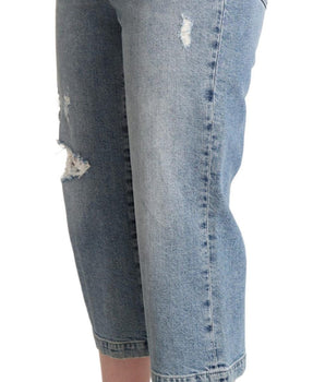 Dolce &amp; Gabbana Vaqueros cortos de mezclilla Capri Chic