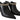 Jimmy Choo Elegant Black Gold Leather Pumps Jimmy Choo