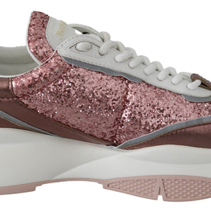 Jimmy Choo Candyfloss Glitter Sneaker Euphoria Jimmy Choo 