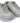 Plein Sport Silver Polyester Runner Jasmines Sneakers Shoes
