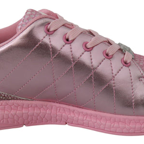 Zapatillas deportivas Gisella en color rosa rubor elegante de Plein Sport