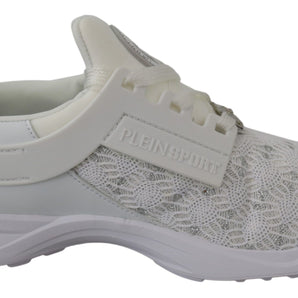 Plein Sport Sleek White Runner Beth Sport Sneakers