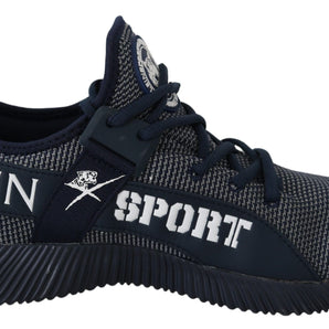 Plein Sport Exclusive Blue Indaco Carter Sneakers Plein Sport 