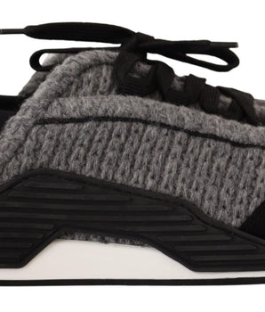 Elegantes zapatillas negras NS1 de Dolce &amp; Gabbana para quienes se preocupan por el estilo