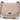 Karl Lagerfeld Elegant Mauve Light Pink Leather Shoulder Bag