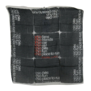 Custom National Monochrome Wool-Blend Scarf Bandana