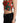 Dolce & Gabbana Red Geranium Print Viscose Sweetheart Cropped Top