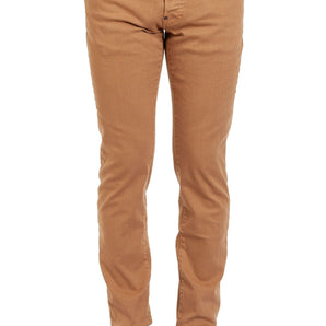 Dsquared² Brown Cotton Men's Jeans