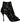 Dolce & Gabbana Black Crystals Heels Zipper Short Boots Shoes