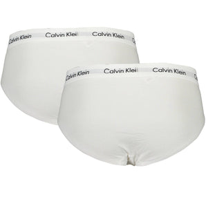 Calvin Klein White Cotton Men Brief