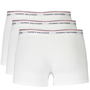 Tommy Hilfiger White Cotton Men Boxer