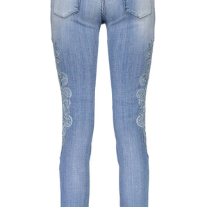 Just Cavalli Light Blue Cotton Women Jeans