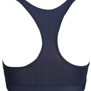 Tommy Hilfiger Blue Cotton Women Sports Bra