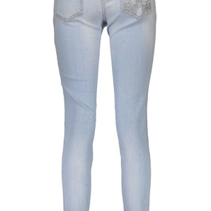 Just Cavalli Light Blue Cotton Women Jeans