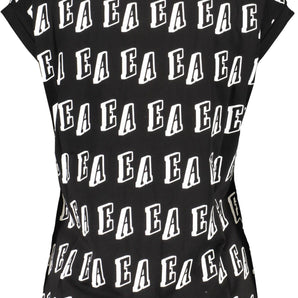 Emporio Armani Black Cotton Women Top