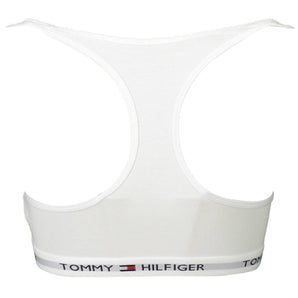 Tommy Hilfiger White Cotton Women Sports Bra