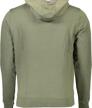 ASOCIACIÓN DE POLO DE EE. UU. Suéter de algodón verde para hombre