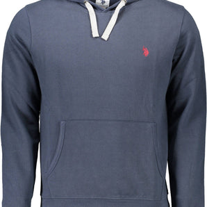 U.S. POLO ASSN. Blue Cotton Men Sweater