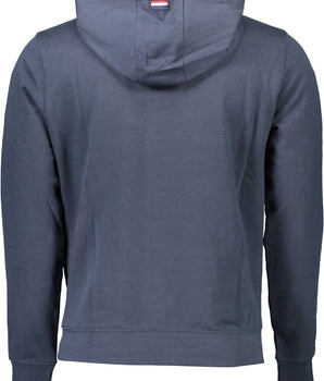 US POLO ASSN. Blue Cotton Men Sweater