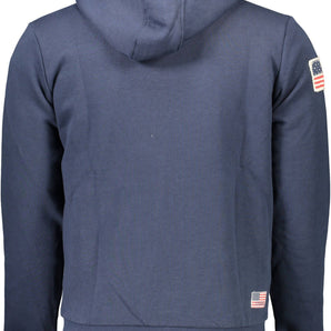 U.S. POLO ASSN. Blue Cotton Men Sweater