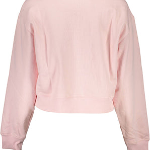 Guess Jeans Chic Sudadera De Algodón Orgánico Rosa