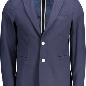 Gant Blue Polyester Men Jacket