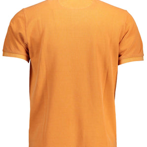 Gant Orange Cotton Men Polo