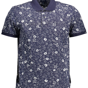 Gant Blue Cotton Men Polo