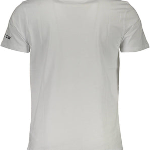 La Martina White Cotton Men T-Shirt