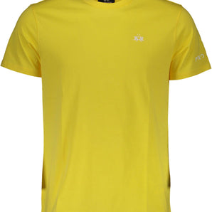 La Martina Yellow Cotton Men T-Shirt