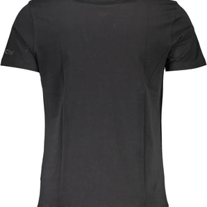 La Martina Black Cotton Men T-Shirt