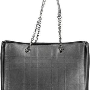 Calvin Klein Black Polyester Women Handbag