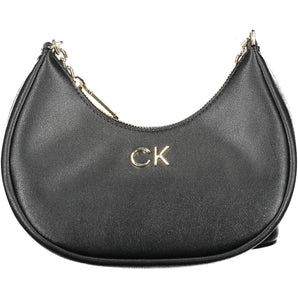 Calvin Klein Black Polyester Women Handbag