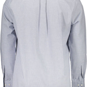 Gant Blue Cotton Men Shirt