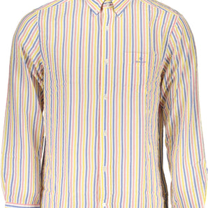 Gant White Cotton Men Shirt