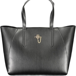 Tommy Hilfiger Black Polyethylene Women Handbag