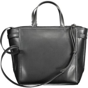 Calvin Klein Black Polyester Women Handbag