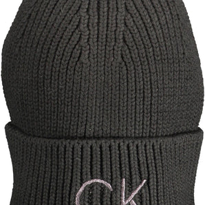 Calvin Klein Black Cotton Women Hat