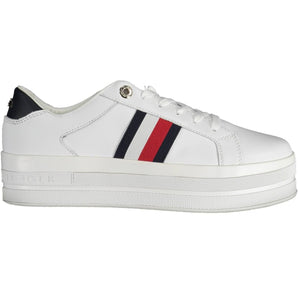 Tommy Hilfiger White Polyethylene Women Sneaker