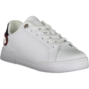 Tommy Hilfiger White Polyethylene Women Sneaker