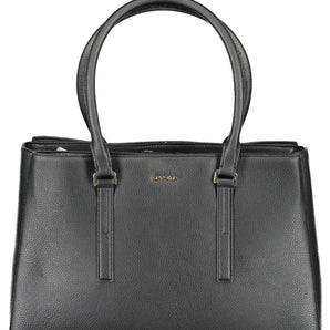 Calvin Klein Black Polyester Women Handbag