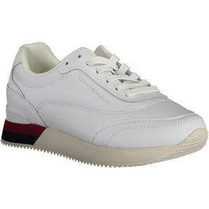 Tommy Hilfiger White Leather Women Sneaker