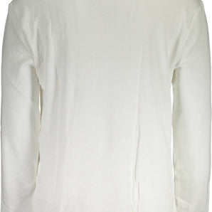 Tommy Hilfiger White Cotton Men Sweater