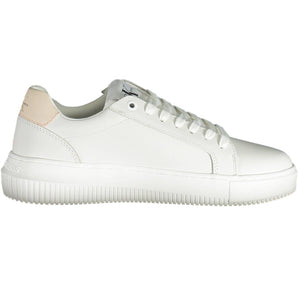 Calvin Klein White Leather Women Sneaker